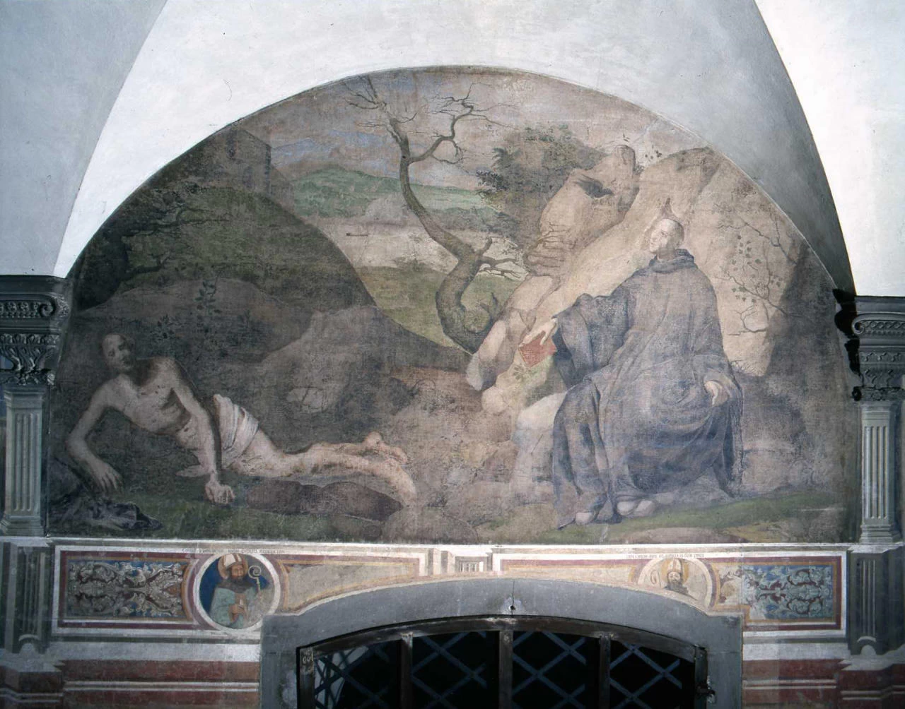   183-Agnolo Bronzino-Estasi di San Benedetto-Firenze